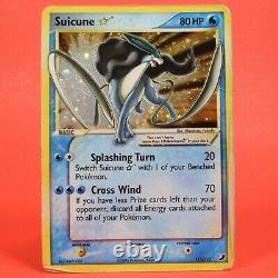 Pokemon TCG Card ex Unseen Forces Shining Suciune Gold Star 115/115 Holo Rare