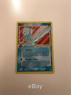 Pokemon TCG Cards Mew Gold Star 101/101 Dragon Frontiers Ultra Rare Holo NM