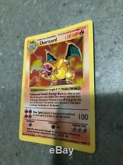Pokemon TCG Cards Shadowless Charizard 4/102 Base Set Holo Rare