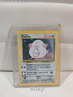 Pokémon TCG Chansey Base Set 2 3/130 Holo Unlimited Holo Rare