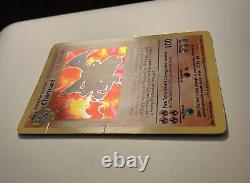 Pokémon TCG Charizard Base Set 4/102 Holo Shadowless Holo Rare