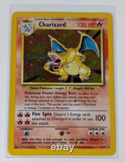 Pokemon TCG Charizard Base Set 4/102 Holo Unlimited Rare 1999 Pokémon