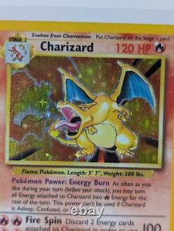 Pokemon TCG Charizard Base Set 4/102 Holo Unlimited Rare 1999 Pokémon