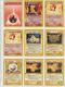 Pokemon Tcg Collection Lot 69 Cards Binder Page Vintage Wotc Holo Rare