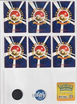 Pokemon TCG Collection Lot 69 Cards Binder Page Vintage WOTC Holo Rare