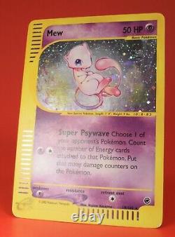 Pokemon TCG English Card Expedition Base Set Mew 19/165 Holo Rare