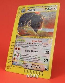 Pokemon TCG English Card Skyridge Set Crystal Golem 148/144 Secret Rare Holo