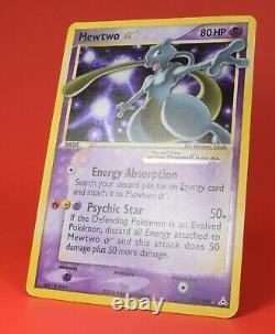 Pokemon TCG English Card ex Holon Phantoms Mewtwo Gold Star 103/110 Holo Rare