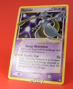 Pokemon TCG English Card ex Holon Phantoms Mewtwo Gold Star 103/110 Holo Rare