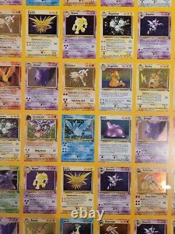 Pokemon TCG KB Toys Uncut Fossil Foil Sheet Promo 110 Holo Cards Extremely Rare
