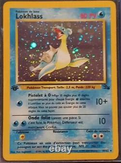 Pokémon TCG Lapras (Lokhlass) Holo 1st (First) Edition Fossil Pokemon Card