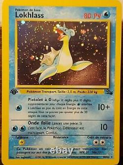 Pokémon TCG Lapras (Lokhlass) Holo 1st (First) Edition Fossil Pokemon Card