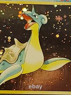 Pokémon TCG Lapras (Lokhlass) Holo 1st (First) Edition Fossil Pokemon Card