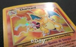 Pokémon TCG-Rare Charizard, 4/102, Base Set, Holo, Spanish Version