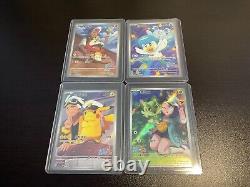 Pokémon TCG S-Chinese Captain Pikachu+Sprigatito+Fuecoco+Quaxly 4-Card Combo Set