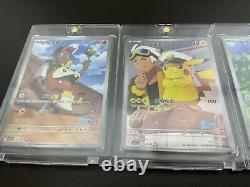 Pokémon TCG S-Chinese Full Art 12Card Combo Set-Captain Pikachu Alt Art Holo NM