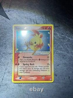 Pokémon TCG Torchic EX Team Rocket Returns 108/109 Holo Shiny Holo Rare