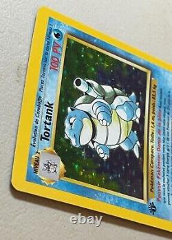 Pokémon TCG / Tortank / Blastoise / 1ST Edition / FRENCH / Holo 2/102 NM Card