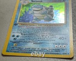 Pokémon TCG / Tortank / Blastoise / 1ST Edition / FRENCH / Holo 2/102 NM Card