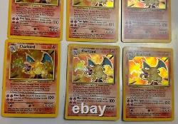 Pokémon TCG Unlimited Charizard Holo Rare 4/102 1999 4 Individual, Condition LP