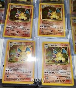 Pokémon TCG Unlimited Charizard Holo Rare 4/102 1999 4 Individual, Condition LP