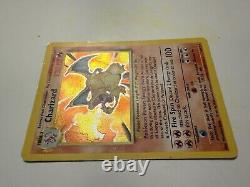 Pokémon TCG Unlimited Charizard Holo Rare 4/102 1999 4 Individual, Condition LP