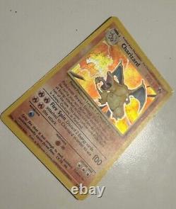 Pokémon TCG Unlimited Charizard Holo Rare 4/102 1999 4 Individual, Condition LP