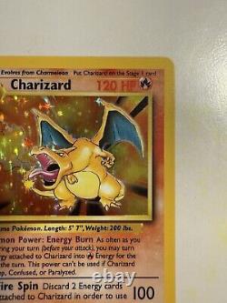 Pokémon TCG Unlimited Charizard Holo Rare 4/102 1999 4 Individual, Condition LP