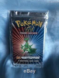 Pokemon Tcg Ex Ruby & Sapphire Booster Pack Sealed Rare (Unweighed) Pokémon Card