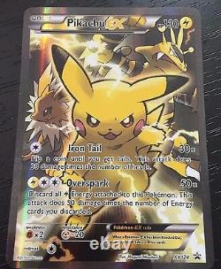 Pokemon Tcg Pikachu Ex Xy124 Full Art Holo Promo Card Ultra Rare Nm