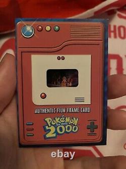 Pokemon The Movie 2000 Authentic Film 35mm Frame Card! Ash, Misty & Pikachu