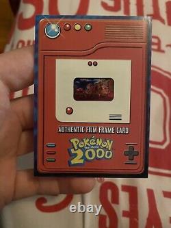 Pokemon The Movie 2000 Authentic Film 35mm Frame Card! Team Rocket & Slowking