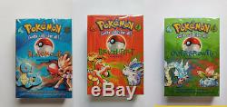 Pokemon Theme Decks x 3. Each Contain Holo Card. Factory Sealed. 1999 very rare