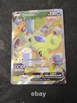 Pokémon Tyranitar V (Alternate Full Art) 155/163 Swsh05 Battle Styles Holo