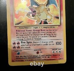 Pokémon Vintage Charizard Foil Card 4/102 Base Set 1999 WOTC