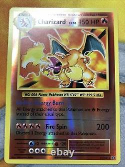 Pokemon XY Evolutions Charizard 11/108 Rare Reverse Holo Card Near Mint