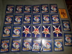 Pokemon base set 1999 Cards. Tags holo rare promo psa Charizard booster Packs