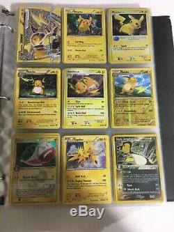 Pokemon binder lot Used Condition Aprx 1000 Cards Old And New Huge Lot Rare