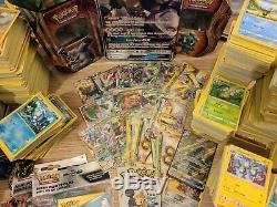 Pokemon card 5000+ card bulk collection nr complete set ultra rare job lot promo