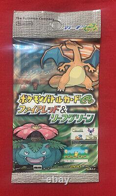 Pokemon card Battle E + Fire Red & Leaf Green Booster pack(from box)very rare