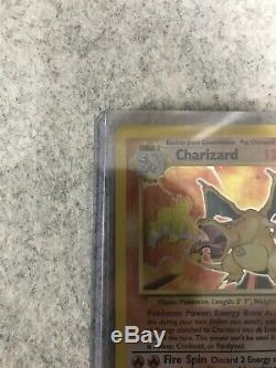 Pokemon card Charizard Base Set Holo 1999 4/102