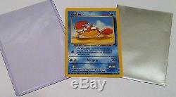 Pokemon card Krabby fossil set ERROR MISPRINT 51/62 RARE Great shape