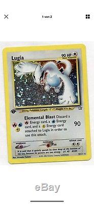 Pokemon card Lugia 1. Edition neo genesis Mint Rare Psa
