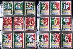 Pokemon card Topsun 150/150 Set Green Back Nearly Complete Charizard Very Rare
