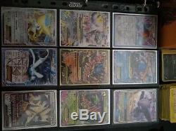 Pokemon card collection, full arts, hyper rare, Charizard, holos, bulk, and more