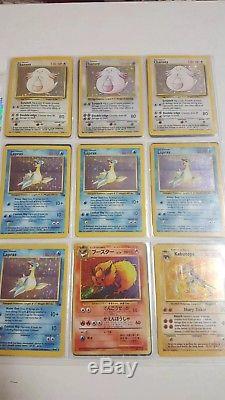 Pokemon cards 1st edition/foil/errors/shadowless/rare lot never played