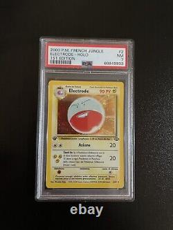 Pokemon cards 1st edition holo french Wotc Label Error Card Misprint Label