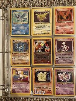 Pokemon cards Holo Vintage Rare Collection lot binder