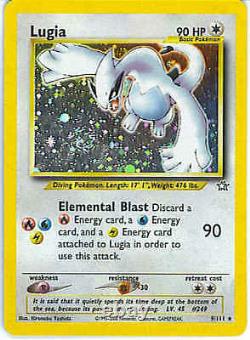 Pokemon cards Neo Genesis RARE HOLO (Lugia Typhlosion Pichu Togetic etc)