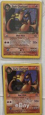 Pokemon cards Team Rocket Complete Set Inc Dark RAICHU 83/82 Secret Rare Mint